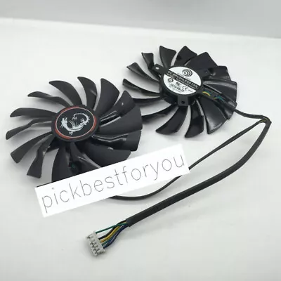 2PC/set For MSI GTX1080Ti/1080/1070Ti/1070/1060 RX580/570 ARMOR VGA Fan M587C QL • $17.98