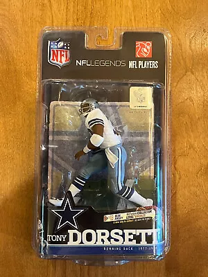 Mcfarlane Nfl Legends Series 6 Cowboys Rb Tony Dorsett Figure Sealed New • $49.99