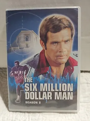 NEW: LEE MAJORS Is The Six Million Dollar Man: Season 2 SEALED 6- Disc DVD Set • $12.50