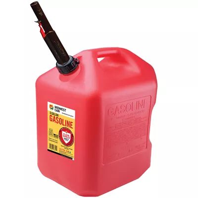 Midwest Can 6610 Auto FlameShield Safety System Plastic Gas Can 6 Gal. • $37.16