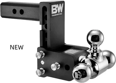 B&W Trailer Hitches Tow & Stow Adjustable Trailer Hitch Ball Mount NEW • $254