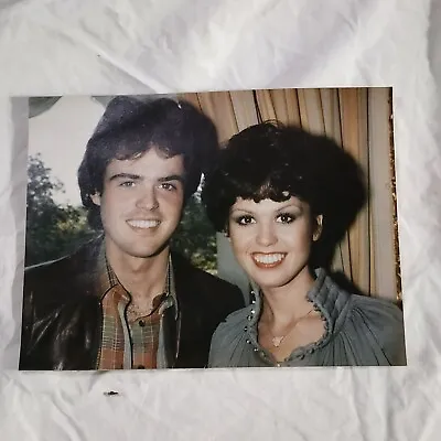 Donny And Marie Osmond Headshot Man Woman Vintage Pinup Clipping 1970s 8x10 • $9