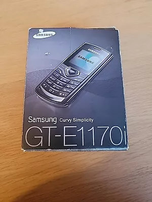 Samsung GT-E1170i - Black (Unlocked) • £10