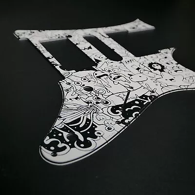 Ibanez RG Series Pickguard • Monsters And Cute Alien • Custom Pickguard • $69