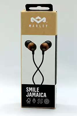 House Of Marley Smile Jamaica Wired Earphones With Microphone New Sealed Black • $19.93