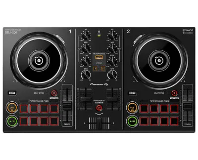 Pioneer DJ DDJ-200 Portable Smartphone Tablet PC/Mac DJ Controller PROAUDIOSTAR • $159