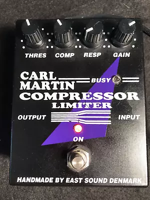 Carl Martin Compressor-Limiter Effect Pedal - Black • $149.99