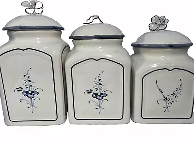 Villeroy Boch Vieux Luxembourg Canister Set Of 3 • $180