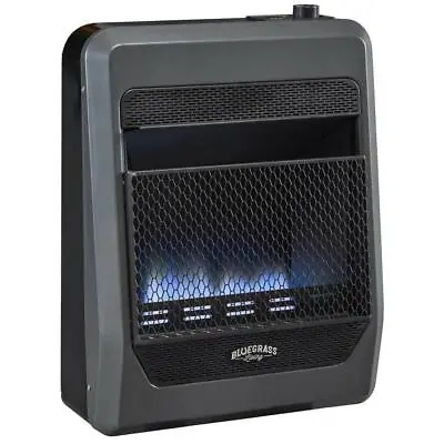 Natural Gas Vent Free Blue Flame Gas Space Heater Blower Base Feet 20000 BTU • $239.78