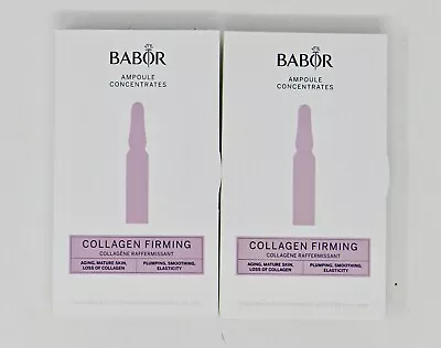 BABOR Collagen Firming Ampoule Concentrates  7 X 2 ML Set Of 2 Boxes • $32.96