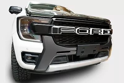 White Black Raptor Style Grille To Suit Next Gen Ford Ranger 2023 2022 Wildtrak • $379