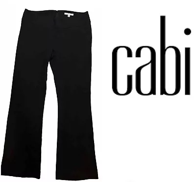 CABI - Women’s - Size 12 - Black - Ponte - Trouser Pants - Style #542L • $35.99