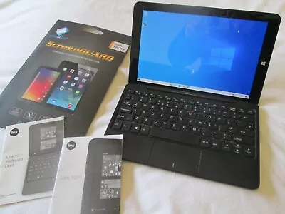 Linx 1010B 32GB 10.1in Windows 10 Home Tablet PC With Detachable Keyboard Bundle • £22