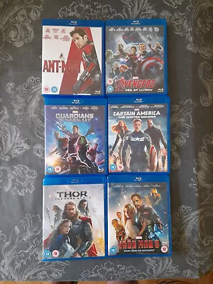 Marvel Phases Two - 6 Movie Collection - Blu Ray - Free UK P&P • £9.99