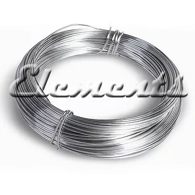 £21.99 • Buy 925 Sterling Silver Soft Round Wire 0.3mm 0.4mm 0.5mm 0.6mm 0.7mm 0.8mm .9mm 1mm