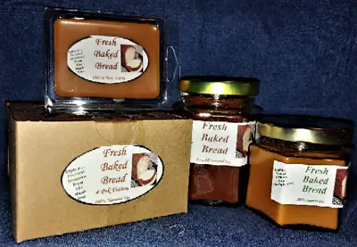 *NEW* Hand Poured Bakery Scents Soy Candles Tarts & Votives - Fresh Baked Bread • $13.45