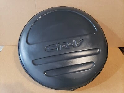 Spare Tire Cover Bag For Honda CR-V - 15 Inch Size M (Fits 28-29 Inch Diameter) - Black Protector