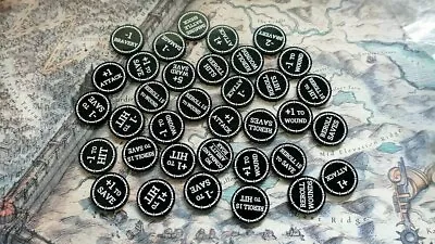 £24.57 • Buy Tabletop Spells/Psychics/Abilities Tokens Set For WH/AOS - AOS Tokens 36pcs