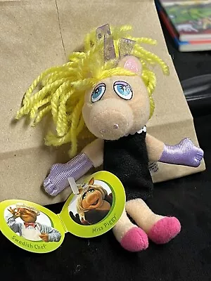 MUPPETS Miss Piggy Finger Puppet 2003 Starbucks Coffee Restaurant 4” With Tags • $6.99