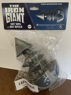 THE IRON GIANT 6” Soft Vinyl Bolt Replica - Mondo MT-258 - Brand NEW! • $68.14