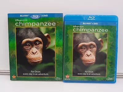 Disneynature: Chimpanzee (Blu-Ray +DVD 2012 2-Disc Set) • $6.39