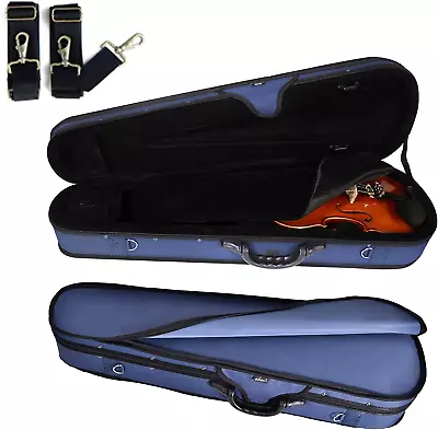 4/4 Full Size Violin Hard Case Basic Professional Triangular Shape Backpack Sup • $89.99