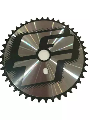 GT Bicycle ChainRing Sprocket Steel 44T BMX Lowrider Cruiser Bikes Black/Chrome • $29.99