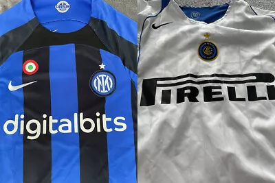 Inter Milan Football Shirts Bundle UK Size Small By Nike • £30