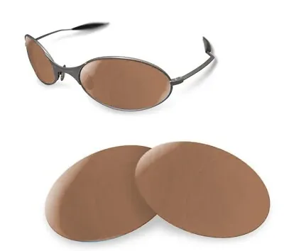 Newpolar Replacement Polarized Lenses For Oakley E Wire Brown • $19