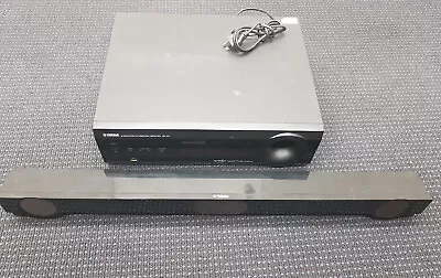 Yamaha Sound Bar Ns-br301 And Subwoofer Integrated Receiver Sr301 • $80