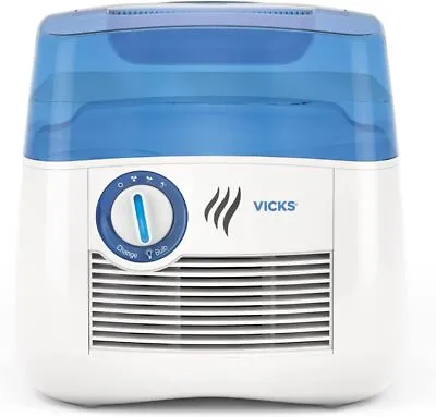 Vicks Cool Mist Humidifier With UV Light. Evaporative Humidifier Auto-adjusts • $39.97