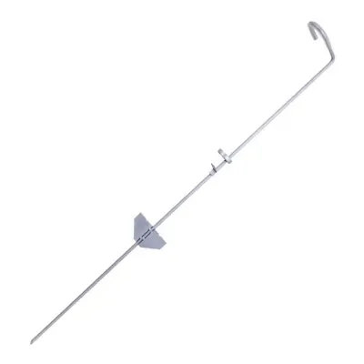 110cm Jarvis Walker Galvanised Steel Surf Rod Sand Spike - Fishing Rod Holder • $14.95