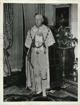 1953 Press Photo The Duke Of Norfolk First Ranking Peer Of England In London. • $24.88