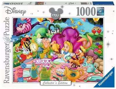 Ravensburger - 1000pc Disney Collectors Alice In Wonderland Jigsaw Puzzle 16737- • $49.49