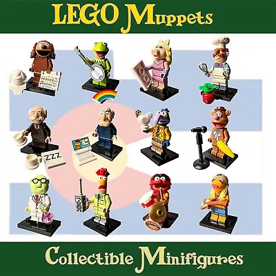  IN HAND! LEGO Muppets Minifigures 71033 CMF Minifigure Kermit Piggy Gonzo Fozzy • $9.98