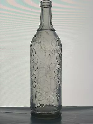 ANTIQUE  PEARS SCHWEPPES CORDIAL FANCY HEAVY FLORAL OLD BOTTLE 1920's • $1