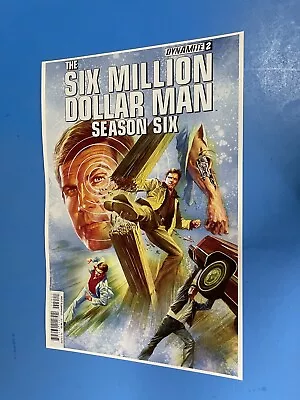 Dynamite Six Million Dollar Man Season 6 Bionic Action Steve Austin Poster New. • $21.99