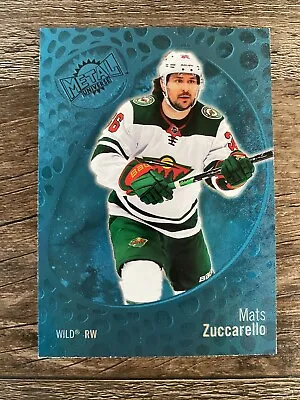 Mats Zuccarello #4 2023 Skybox Metal Universe Blue Spectrum Minnesota Wild • $1.99