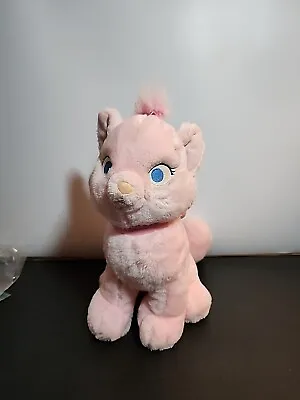 Disney Store Original Think Pink Marie Cat Plush Aristocats Stuffed Animal GUC • $13