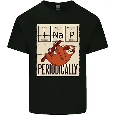 I Nap Funny Periodic Table Sloth Geek Sleep Mens Cotton T-Shirt Tee Top • $14.84