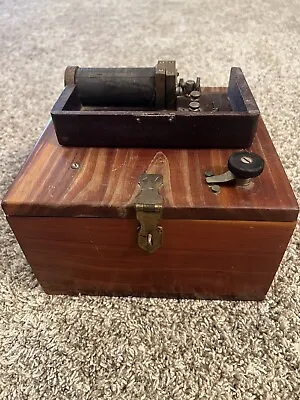 Vintage Dry Cell Battery Magneto Electric Quack Medical Shock Therapy Machine • $150