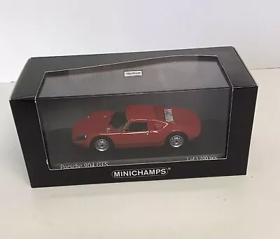 (EX-1) Minichamps 400065722 Porsche 1964 904 GTS Red New In Box 1:43 • $49.99