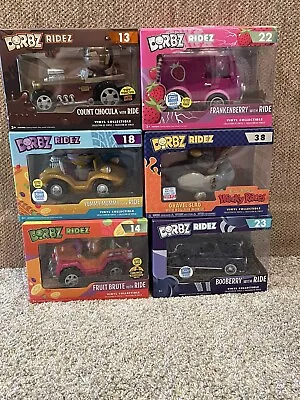 Funko Dorbz Wacky Races Lot Of 6 With Gravel Slag Frankenberry Mummy Exclusives • $120