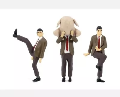 Tiny Toys Scale 1/64. Set Of 3 Figurines Mr Bean • £11.28