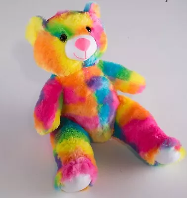 £14.95 • Buy Ashdan Cuddle Toy.  VIBGYOR BEAR.  Supersoft Stuffed Toy. 16 (40 Cm) UK Stock.