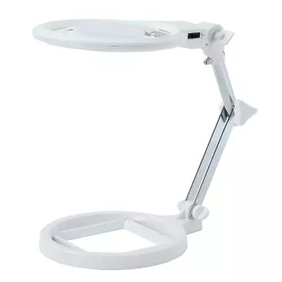 £11.99 • Buy 990748 Magnifying Crafts Glass Desk Lamp With With LED Lighting