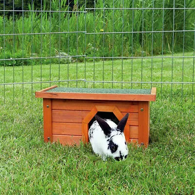 Trixie Wooden Outdoor Small Animal Rabbit House For Run Hutch Cage Hide 62395  • £29.99