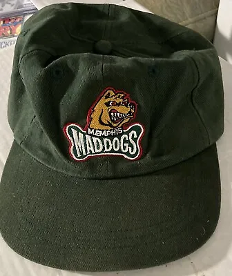 Vintage Memphis Mad Dogs Team Hat / Head Shots By KC Caps / FREE SHIPPING • $50