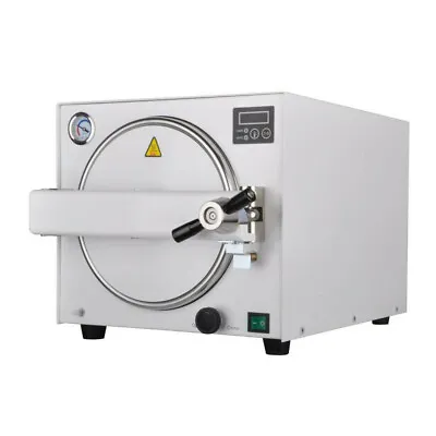 18L Medical Dental Lab Medical Automatic Autoclave Steam Sterilizer 900W 220V • £768.90