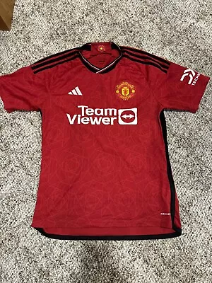 Adidas 2023/2024 Manchester United Home Jersey 2023/2024 Red FREE SHIPPING • $40
